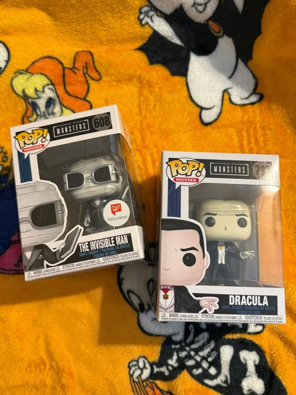 Dracula and Invisible Man funko pop - Picture 1 of 3